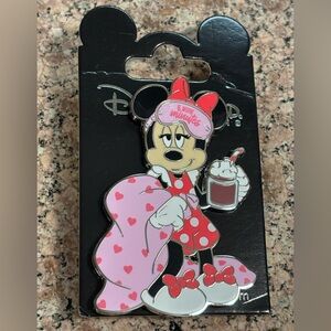 Minnie Waking Up Series Sleepy Looking Mug of Hot Choc Disneyland Paris 2024 Pin